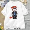 Postal Dude 2 Kosmitka Biegnąca z Nożyczkami Idź Koszulki Koszulka Idź Kosmicznie Koszulki Górne Postal Dude Koszulka Modalna Unisex Koszulka Unisex