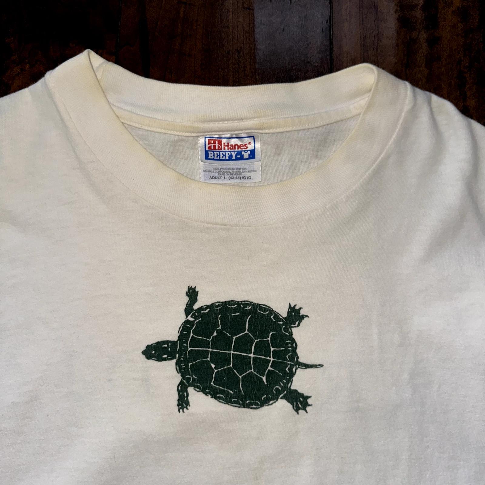 

Turtle Peace Long Sleeve Arcadia Vintage T Shirt Willamette University Animals XL