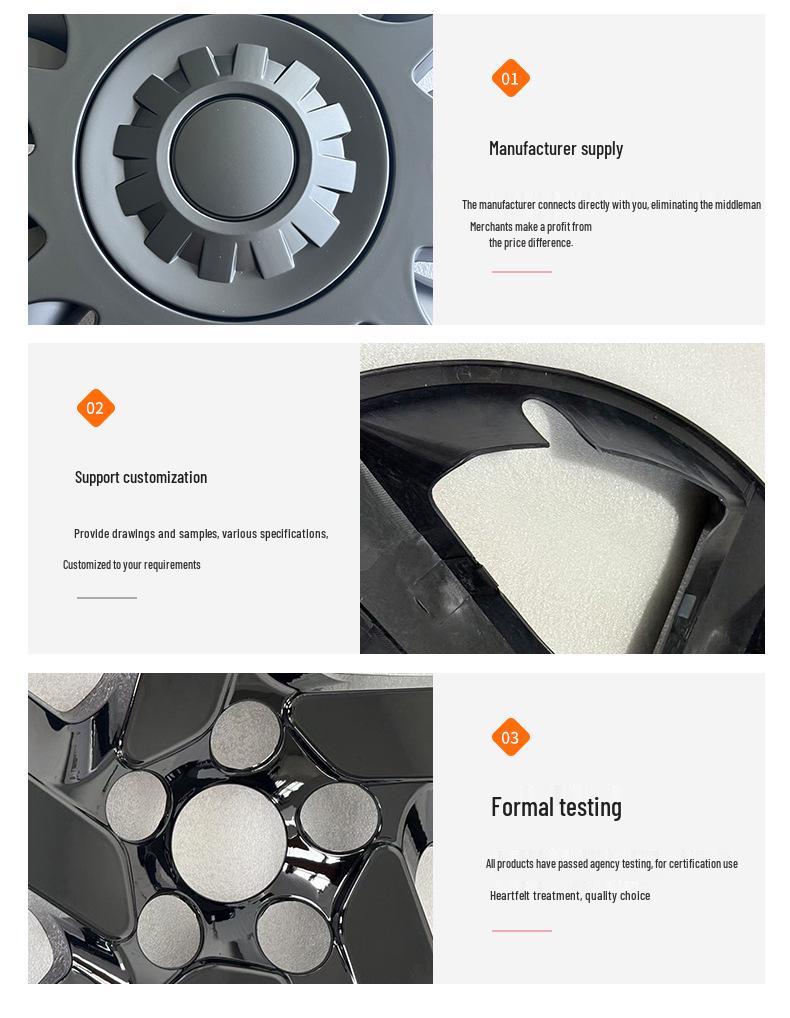 YU7 Phantom Blade 21" Wheel Hub Protector - Full Edge Wheel Cover