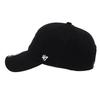 Cap - 47 Brand - New York Yankees - Black - Adjustable - Embroidered Logo