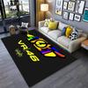 VIKAMA Doctor Cartoon Racing Carpet Yellow Flannel Anti Slip Mat, Bedroom and Children's Room Decorative Floor Mat
