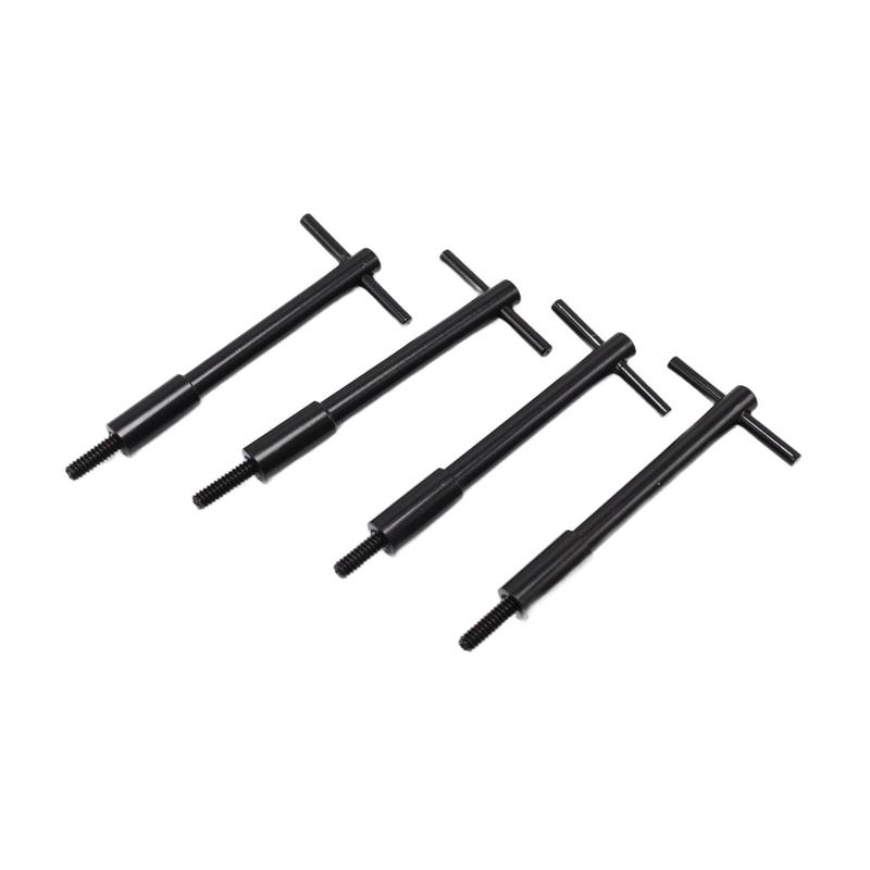 Car Engine Valve Cover Aluminum Alloy T Bar Set Complete Wear Resistant Hold Down Kit for Chevy 6 Cylinder 194-292
