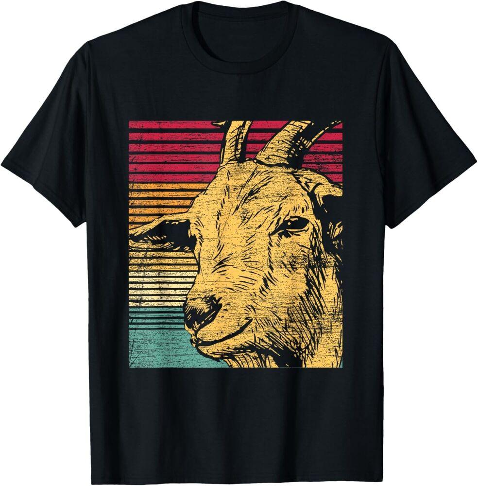 Retro Goat Tee Shirts Gift Unisex T-Shirt