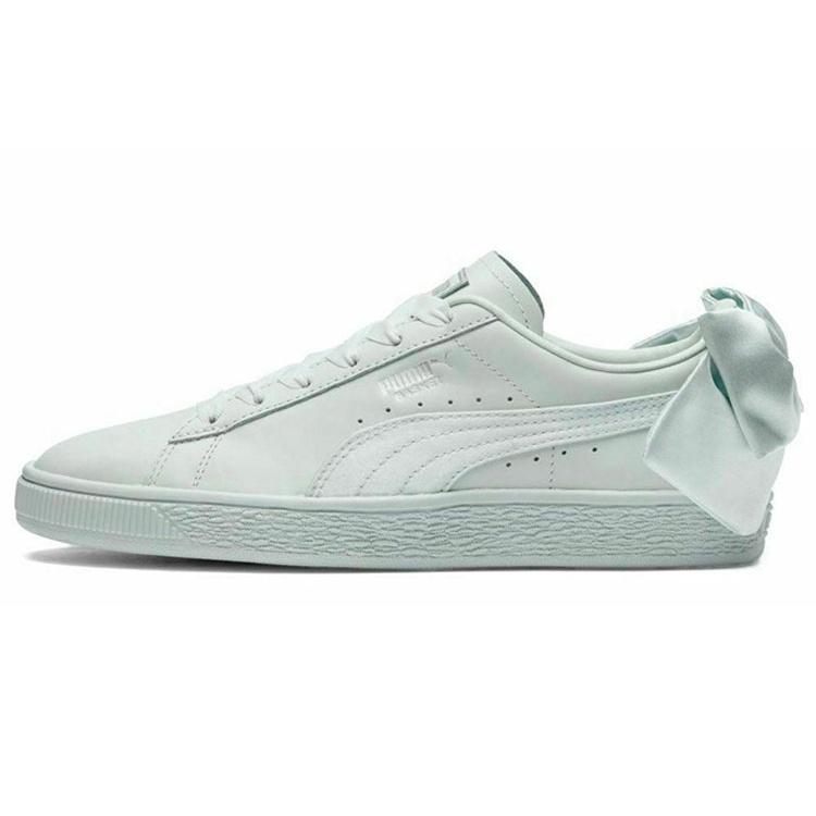 (WMNS) PUMA Basket Bow Peppermint Green Women s 367319-03 EU 36