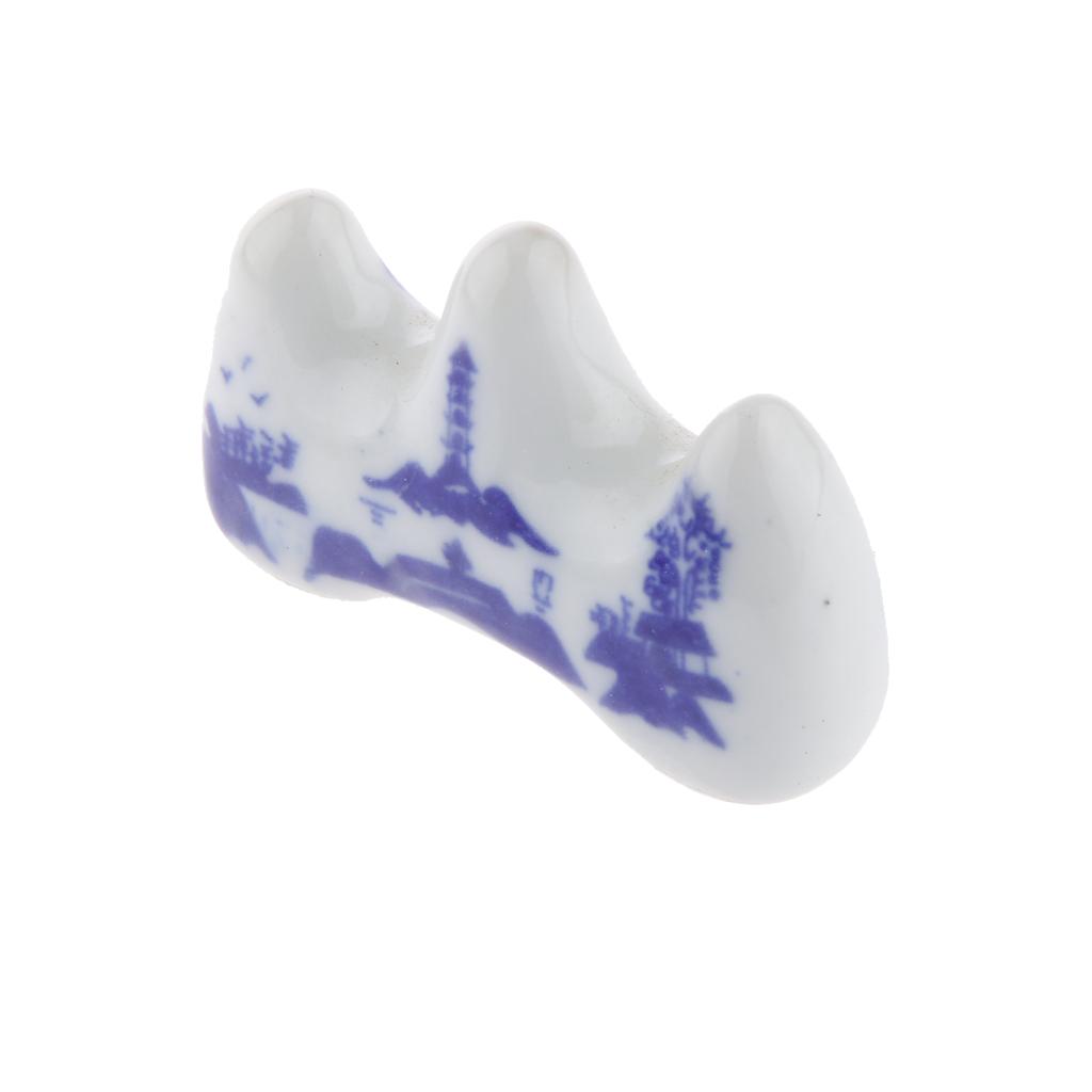 2x Ceramic Penholder Holder Support Rack