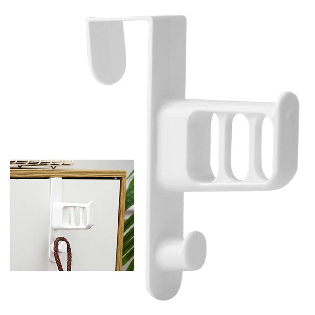 Door Rear Hook Nail Free Traceless Coat Hanger Wall Mounted Bag Coat Hat Door Hanging Rack