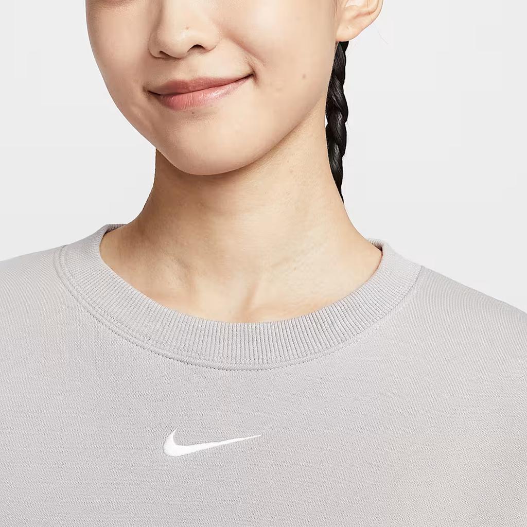 Nike Sportswear Phoenix Fleece Oversized Comfortable Crewneck Long Sleeve Sweatshirt Women Tops DQ5762009