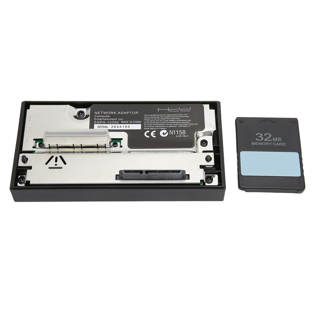 Spiel-Festplattenadapter SATA-Schnittstellen-Netzwerkadapter mit 32 MB FMCBV1.953-Speicherkarte für PS2
