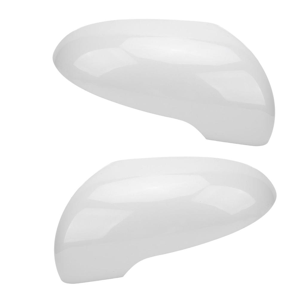 Rear View Mirror Cap Cover White Impact Resistant Scratch Proof Exterior Side Door Mirror Cap for So