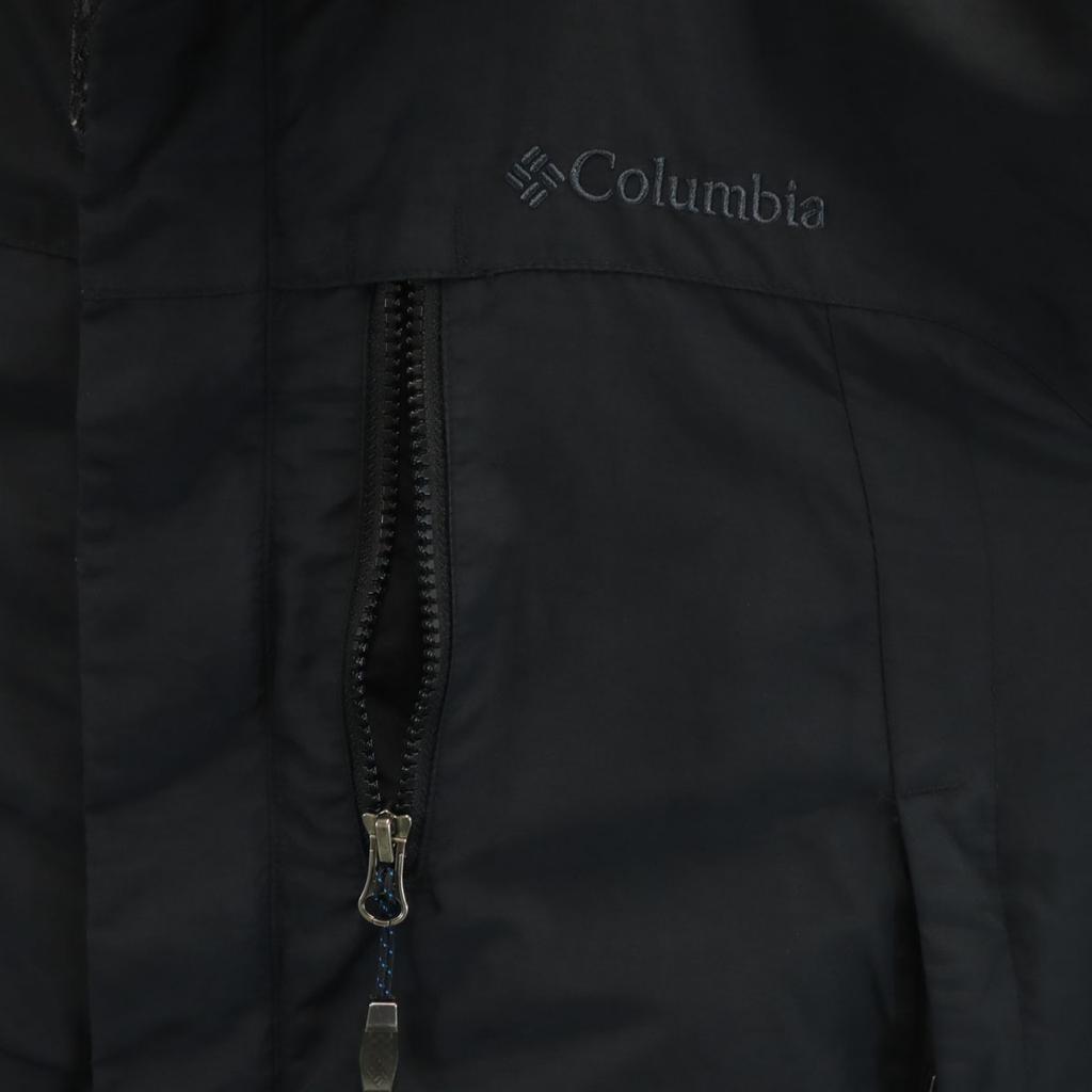 Columbia Nylon Jacket M Black Outdoors Men's Used
