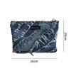 Denim Tassel Cosmetic Bag, Large-capacity Storage Bag, Portable Toiletry Bag, Lotion Brush Bag, Finishing Bag