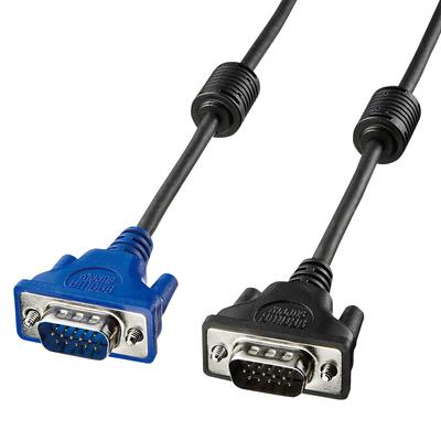 SANWA SUPPLY Display-Minikabel, D-Sub 15-polig (VGA-VGA), 7m, Schlank, KC-VMH7