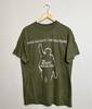 00s Rage Against the Machine 2007 The Battle Nu Metal Band Tee M Green