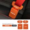 Suede Car Seat Belt Buckle Clip Protective Anti-Scratch Cover For KIA K5 K2 Optima Soul Spectra Niro Cadenza Sephia Carens yzck10