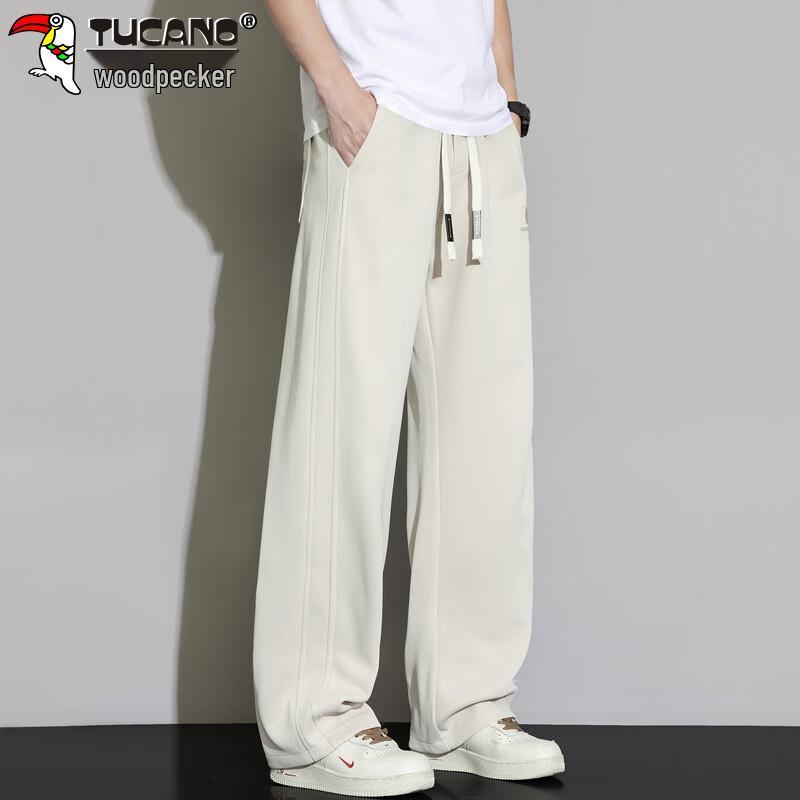 TUCANO Men's Autumn/Winter Loose Straight Casual Trousers