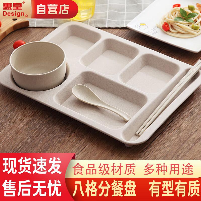 Melamine Divided Round Dinner Plate