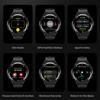 2025 Nuovo Smartwatch Sportivo GPS Uomo Schermo AMOLED HD 1,43 pollici Bussola Chiamata Bluetooth Frequenza Cardiaca Impermeabile smartwatch Per Android IOS