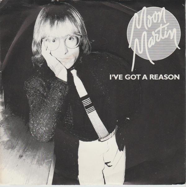 

7-дюймовая пластинка MOON MARTIN Ive Got A Reason CL16135 Capitol Records 1980 UK Поп Б/у
