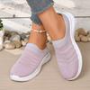 Women's Summer Half Slippers Thick Bottom Mesh Casual  Hollow Out Round Head Slippers