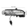 LED Rearview Mirror Light Rearview Mirror Turn Signal Light Turn Signal Indicator Light for Mercedes Benz E-Class W211 S211
