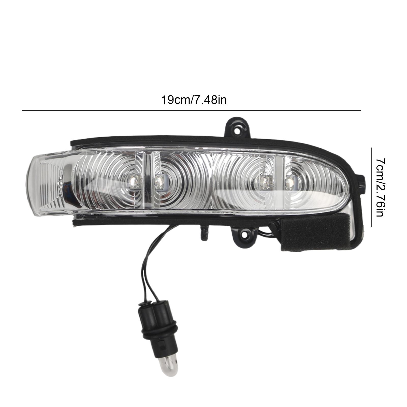 

LED Rearview Mirror Light ide Rearview Mirror Turn Signal Light Turn Signal Indicator Light for Mercedes Benz E-Class W211 S211