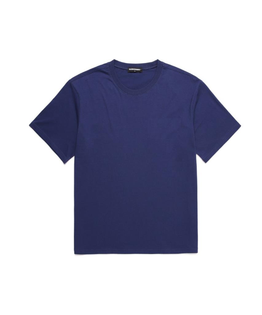 VANNWORKS Premium Neck Oversized Short Sleeve T-Shirt (Vnbts220) D Blue
