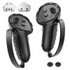 Silicone Protective Cover with Rocker Caps for Meta Quest 3/3s Controller