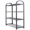 METAL SHELF SHOE SHELF 4 LEVELS 569732