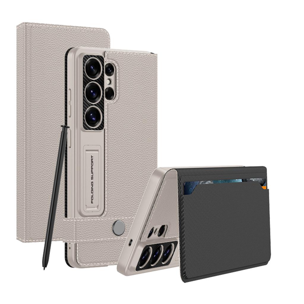 Pouzdro pro Samsung S26 ultra flip kryt Peněženka kožené pouzdro nárazuvzdorné držák na karty stojánek rotektivní kryt plné pokrytí odolné