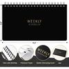 Weekly Planner 2026 - Spiral Bound, 11.2'' x 6.3'', Undated Daily Productive Weekly Planner, 55 Weeks