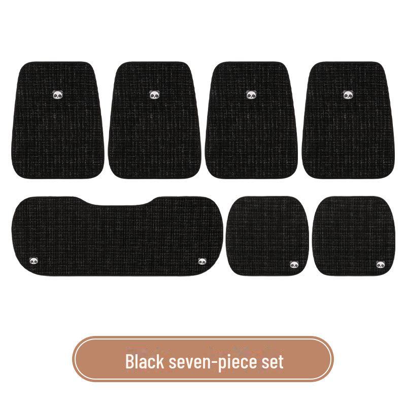 

Подушка для сиденья автомобиля Xiaoxiangfeng Bunny Bear на все времена года: Совместимо с Geely Xingyuan, Panda, Binrui и Binyue.