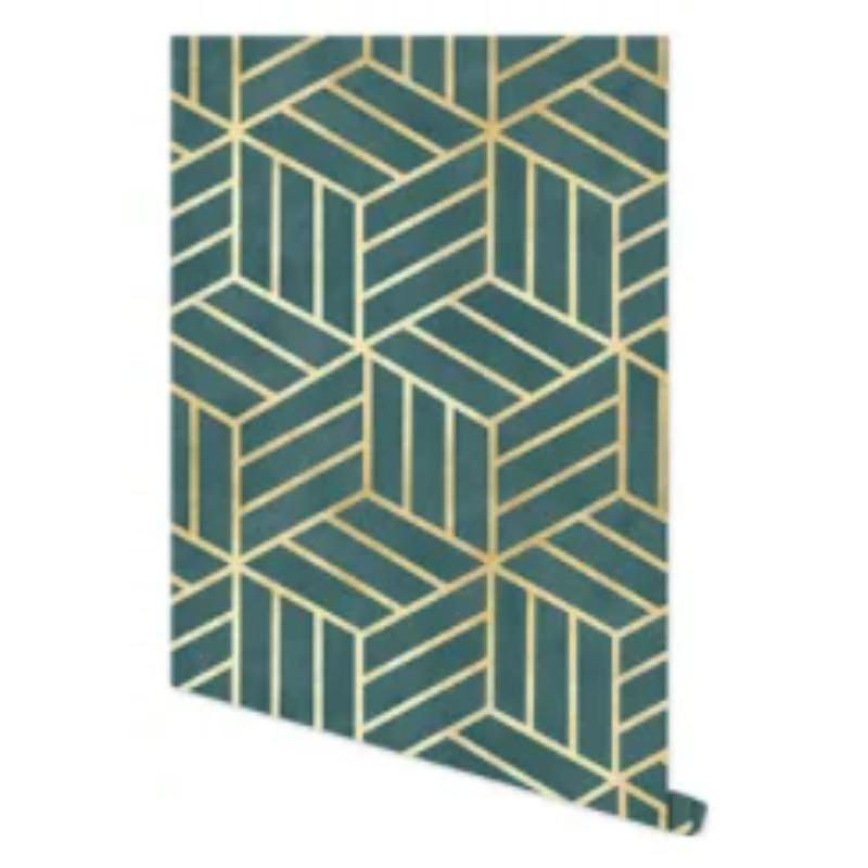 Gitter Kontaktpapier zum Abziehen und Aufkleben Schlafzimmer Geometrisch Selbstklebend Gestreifte Tapete für Badezimmerschrank