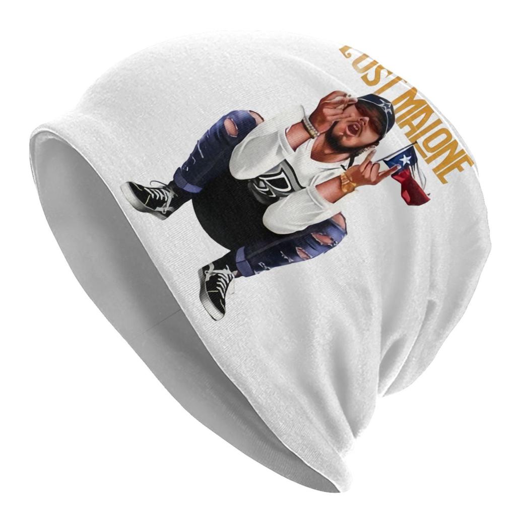 Custom Posts Malones American Popular Rapper Beanies Caps Unisex Women Unisex Outdoor Winter Warm Knitting Hat Adult Bonnet Hats