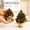 Mini Small Christmas Tree Small Christmas Tree Christmas Tabletop Ornament Christmas Tree Decoration Supplies Desk Decoration
