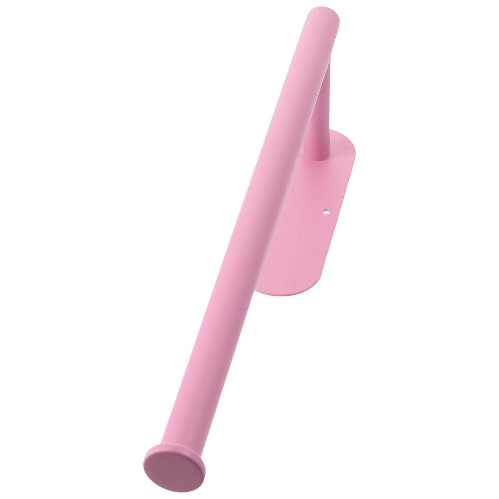 Wall Mounted Pink Paper Holder Stainless Steel Square Tissue Dispenser Toilet Paper Rack Office, Bathroom