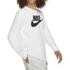 Nike T-shirt da uomo a maniche lunghe con stampa tinta unita Top bianchi CI6291-100