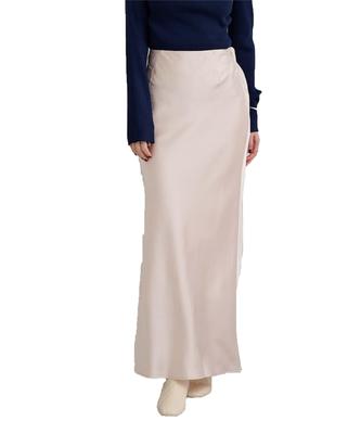 Din Satäng Havsjungfru Maxi-kjol BCXN1683 Medium Ljusrosa Dam