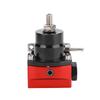 Universal  Adjustable Car Black Red Fuel Pressure Regulator Kit Oil 0 100psi Gauge