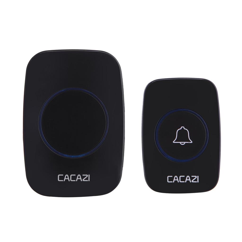 Katia A10 Black Long-Range Wireless Music Doorbell & Elderly Pager