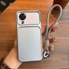 Luxury Big Window Phone Case with Lanyard for Samsung Galaxy A03 Core Premium Textured Casing