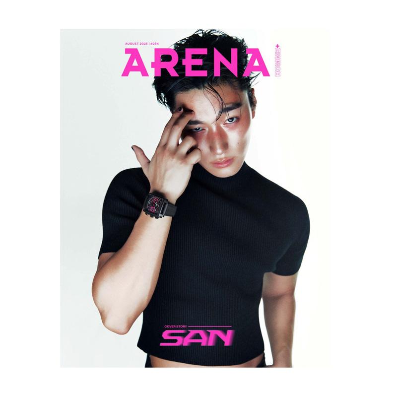 [PRÉCOMMANDE] Arena Homme+ F Type Août 2025 (Couverture: San d'ATEEZ)
