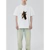 Black T Shirt With Horse Head Graphic Print For Casual Wear