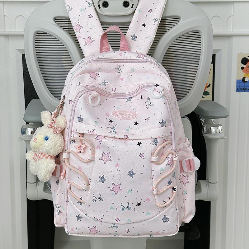 Schulranzen high value Rucksack klein frisch süß Mittelschule College-Student Schulranzen große Kapazität lässig vielseitig Rucksack