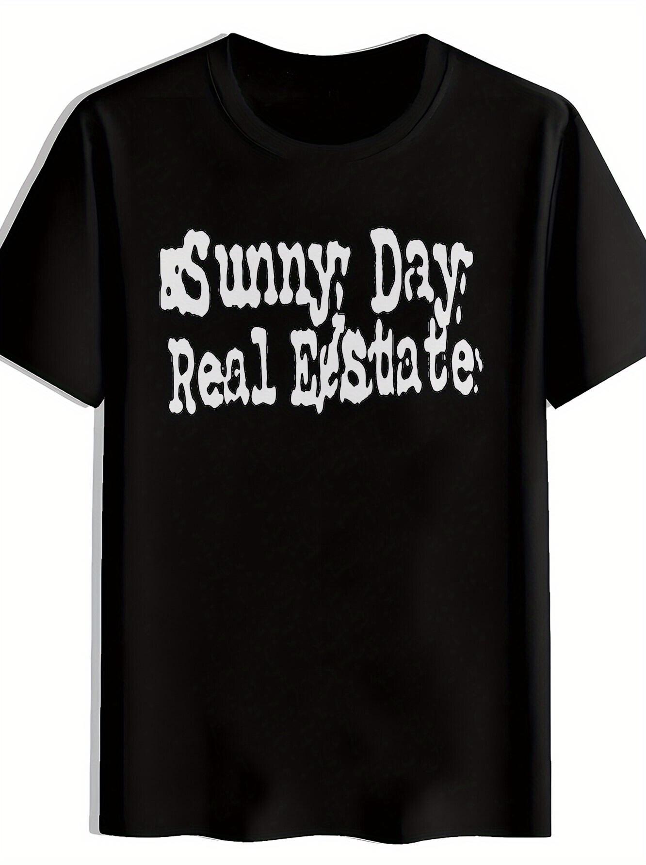 Retro Rock Band Graphic T-shirt - Sunny Day Real Estate Print L