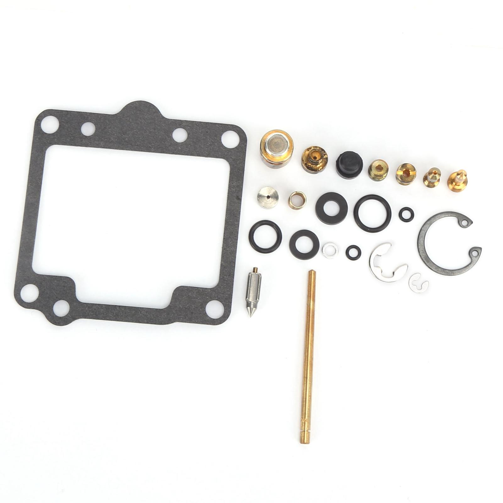 22pcs Motorcycle Carburetor Repair Kit Rubber Metal Replacement for Suzuki GS850 1980‑1983