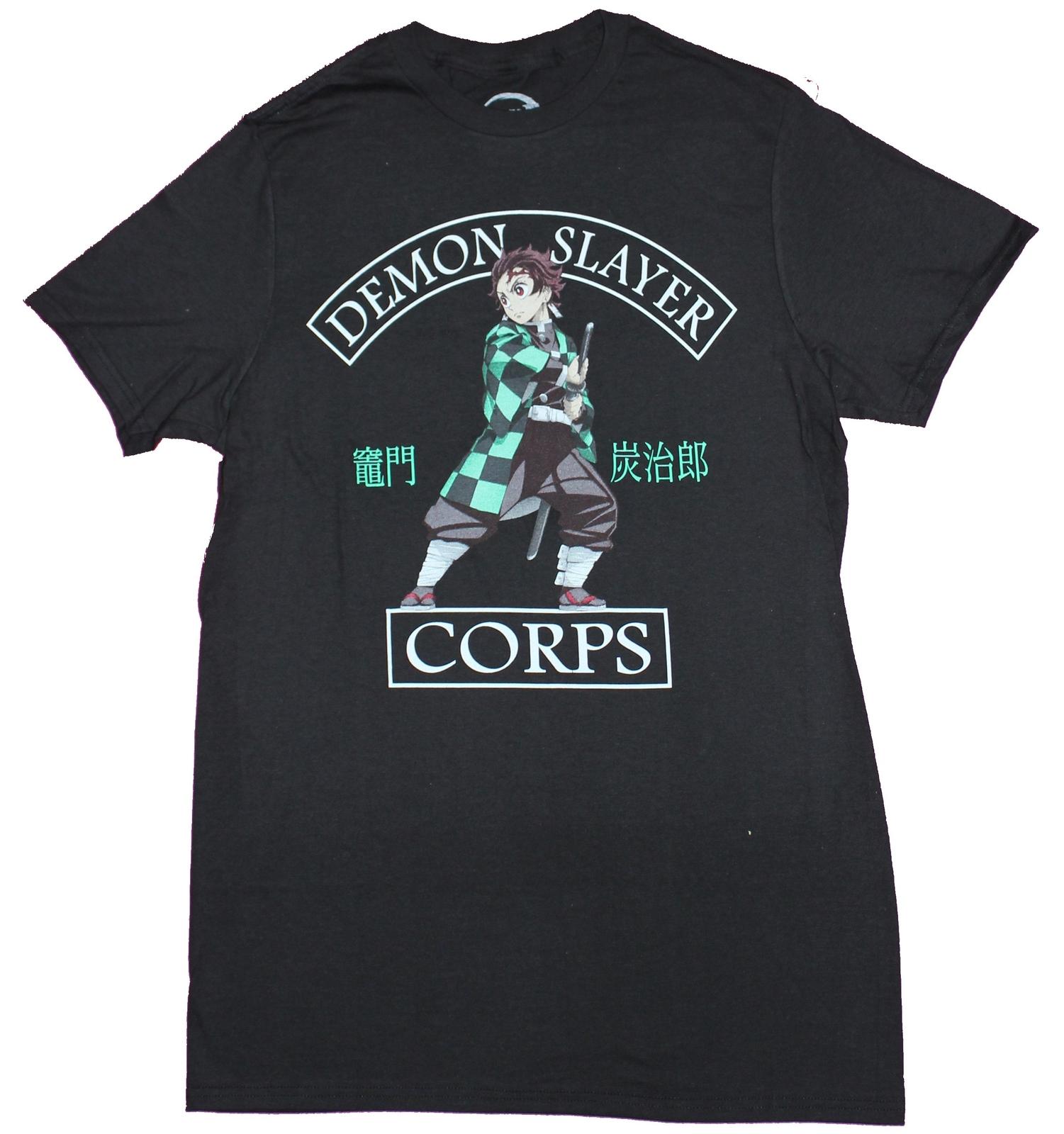 Demon Slayer Adult New T-shirt Demon Slayer Corps Tanjiro Pic XXXXL