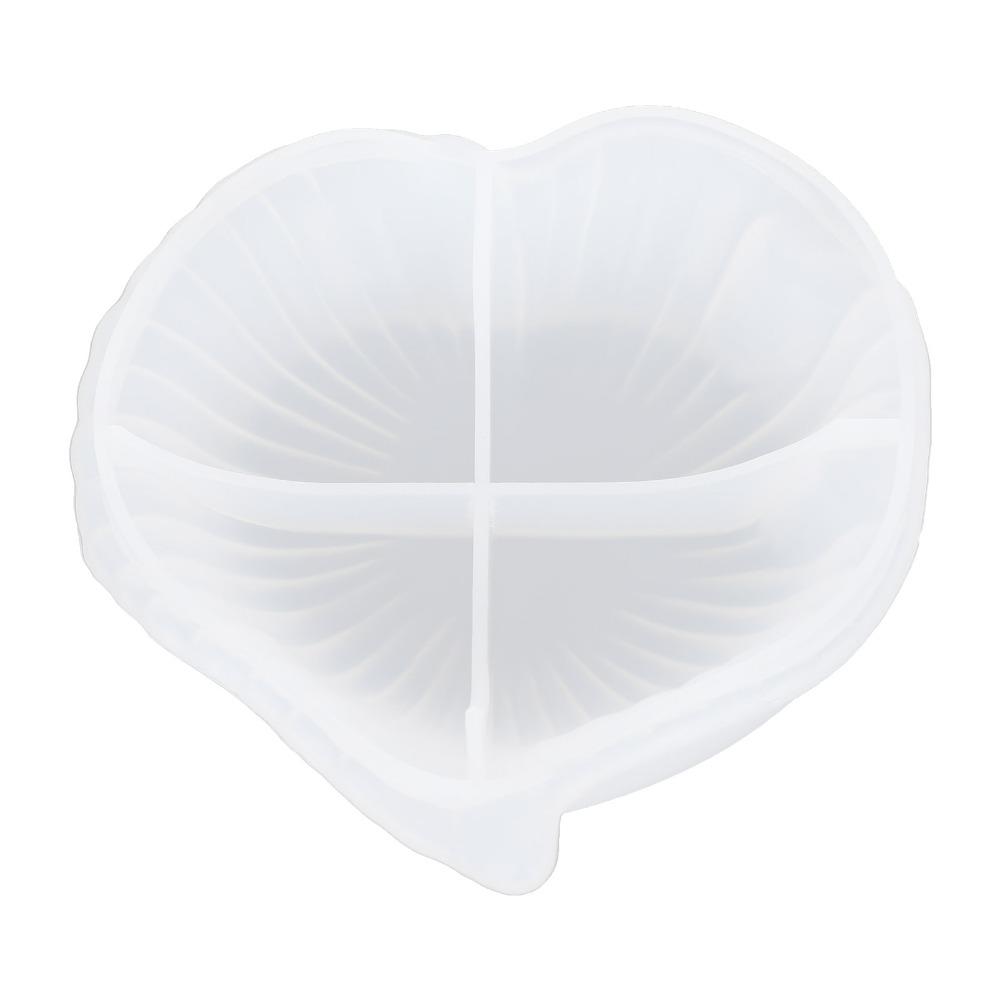 5pcs Leaf Resin Casting Mould Reusable DIY Ornaments Mould Leaf Shaped Dish Mould  Jewelry Making