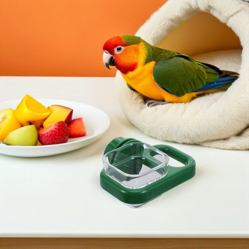 Automatic Pet Cage Hanging Water Feeder Dripless Water Bottle Dispenser Parakeet Bird Small Animal Waterer Auto Watering Pet