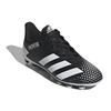 adidas Predator 20.4 20.4 Fxg Game Ready Slip Resistant Abrasion Resistant Low Top Kids' Soccer Shoes Black White Kids' FW9221