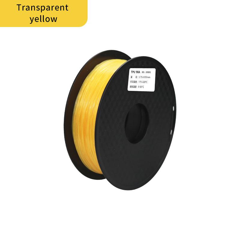 TPU 1.75mm 3D Filament for 3D Printers 3D Printing Consumables TPU Filament Plastic